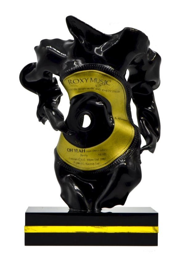 roxy music record sculpture