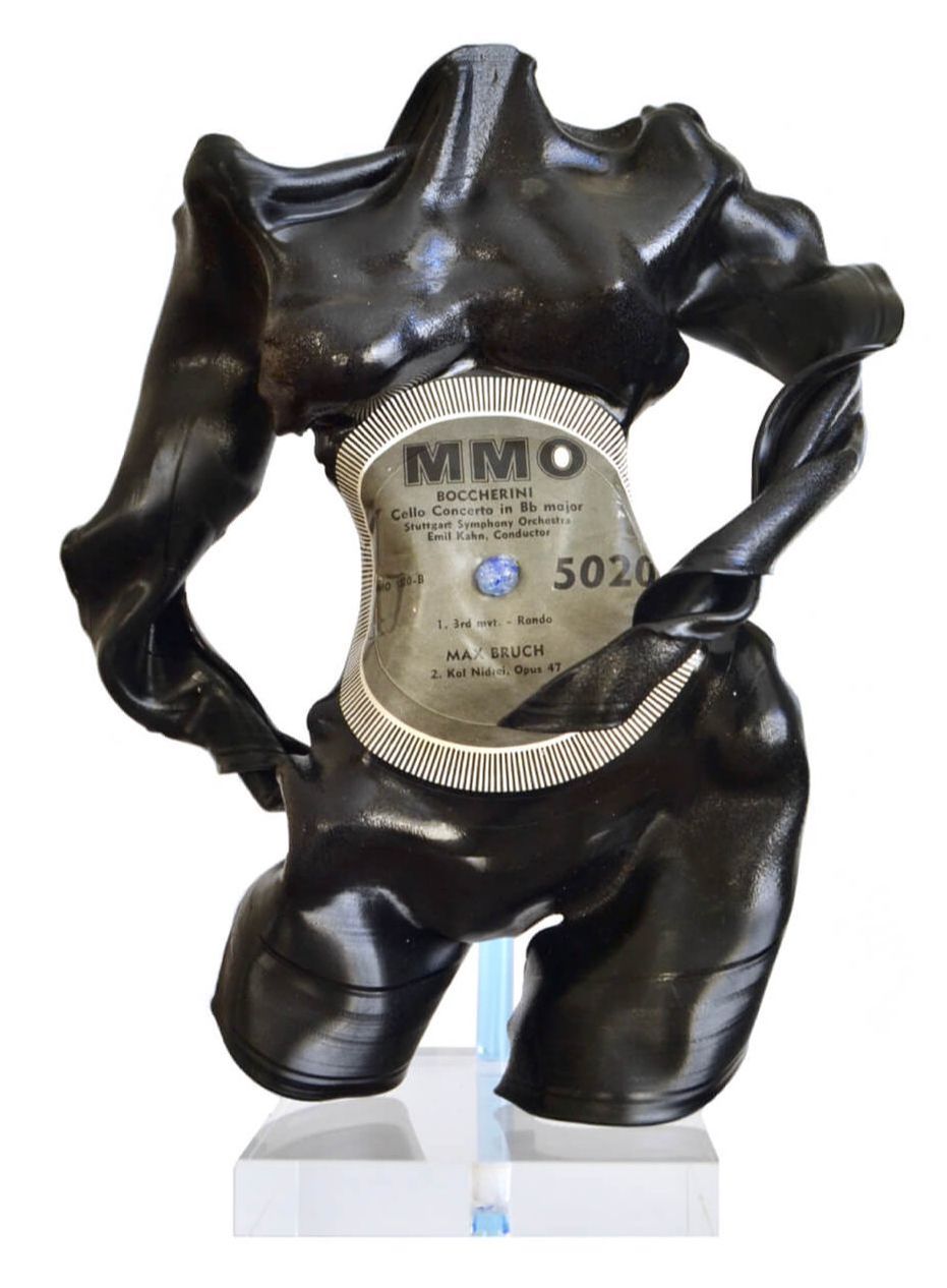 classical music record sculpture