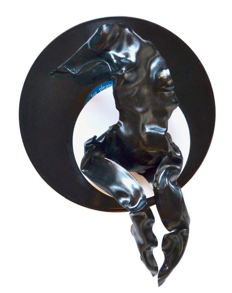 music record sculpture