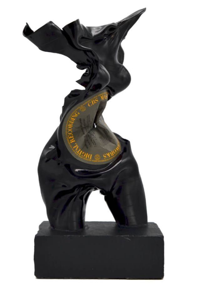 vinyl music record stone